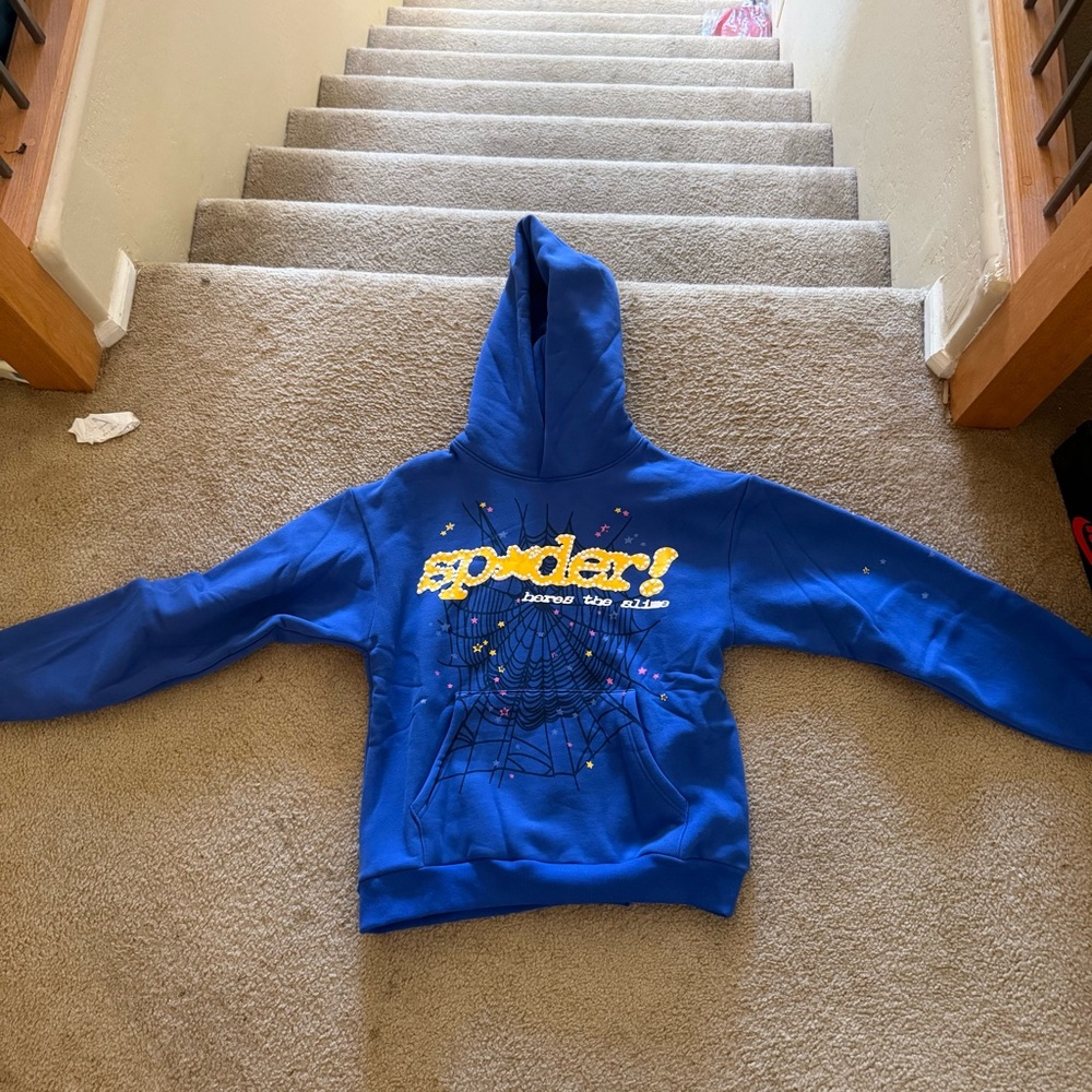Spyder Blue Performance Hoodie M